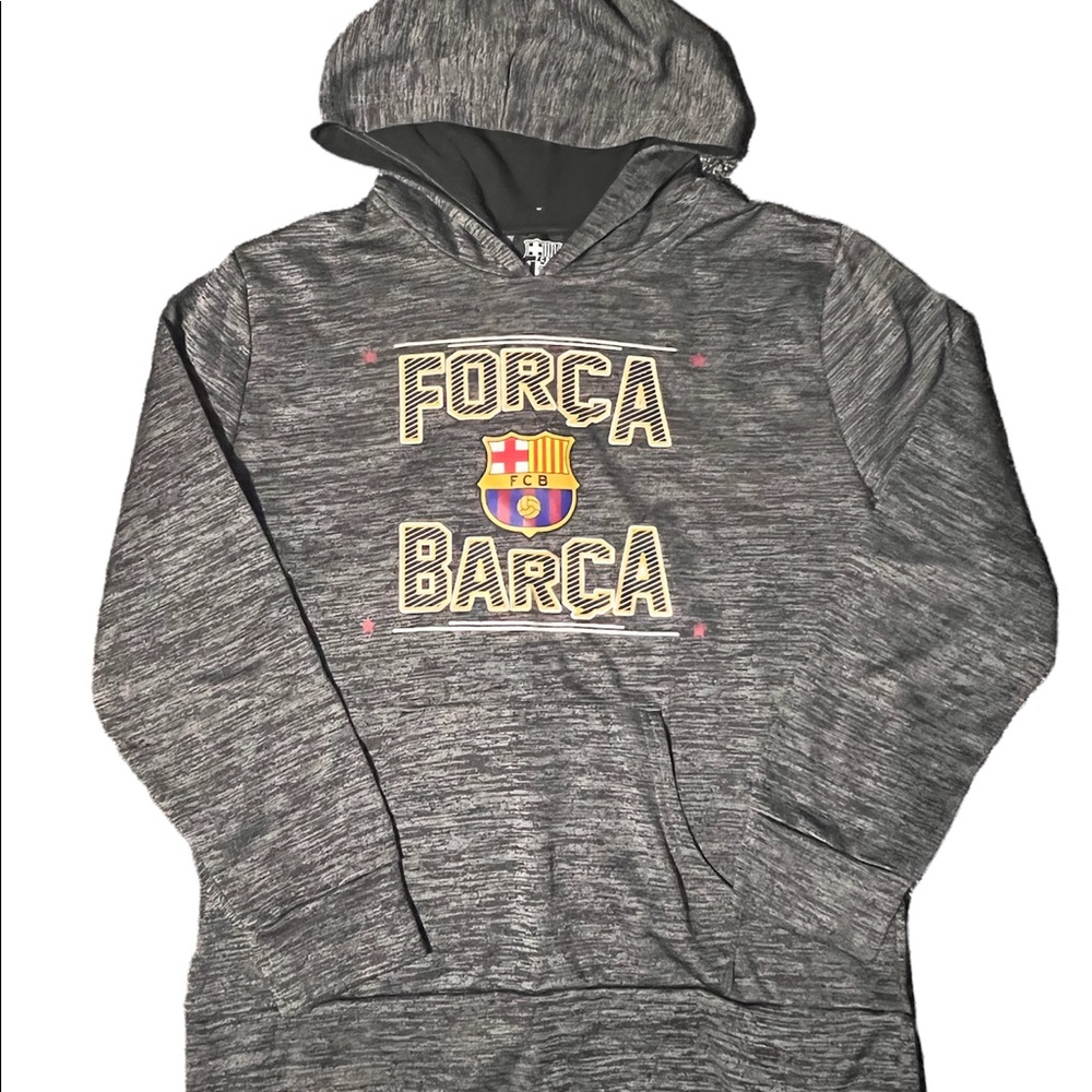 Boys size XL FCB hoodie